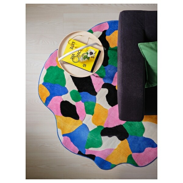 Bild 4 von IDROTTSHALL  Teppich, bunt