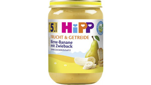 HiPP Frucht & Getreide - Birne-Banane mit Zwieback
