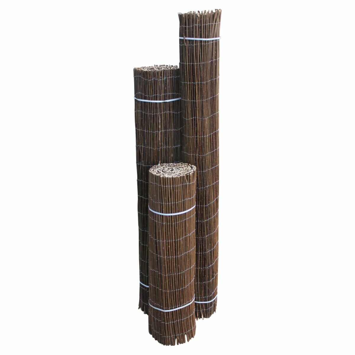 TOP MULTI Weidenmatte Weidenzaun Sichtschutz Größe 1,0m x 5,0m von