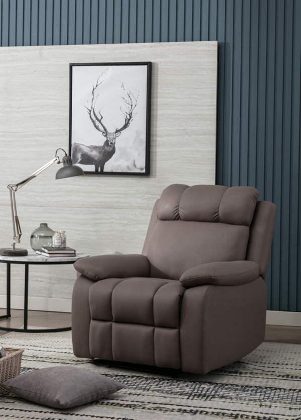 Bild 2 von Happy Home Relaxliege Relaxsessel verstellbare Rückenlehnen Braun