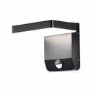 Bild 1 von V-TAC 17W LED Wandlicht mit Sensor Schwarz Quadrat 3000K IP65