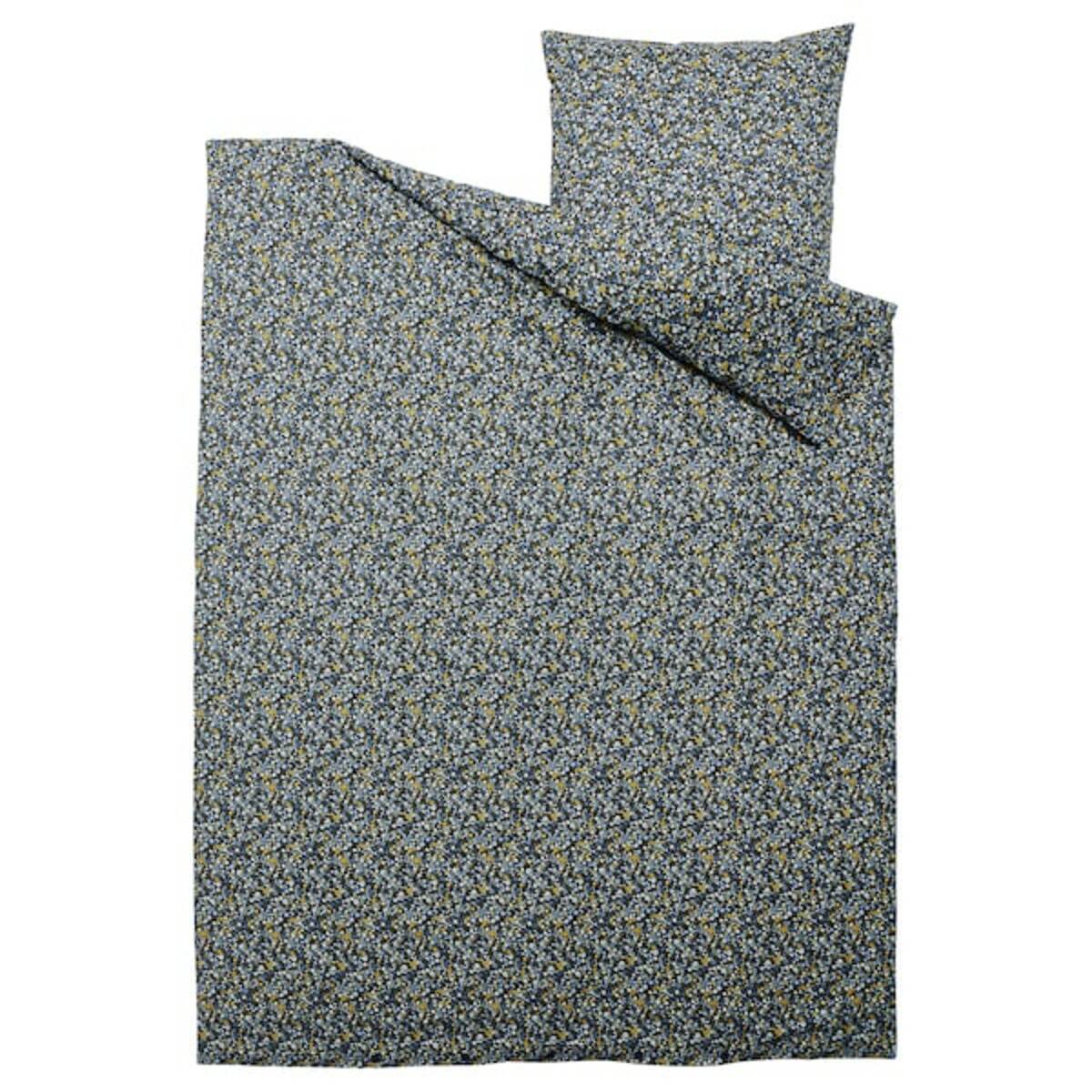 Bild 2 von ROSENTIBAST  Bettwäsche-Set, 2-teilig, dunkelblau/bunt