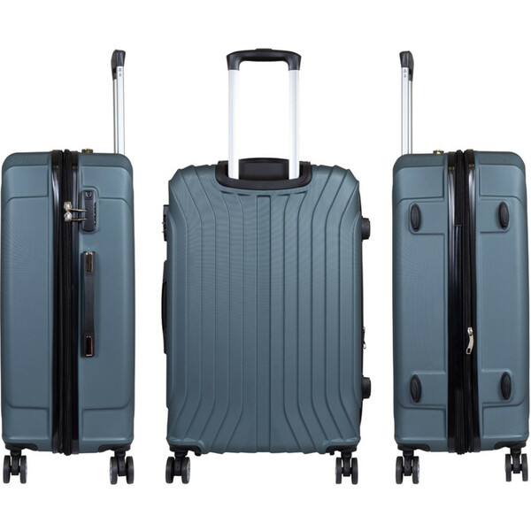 Bild 2 von Koffer Almeria, grau in Größe M 73x48x29cm