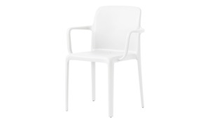 Connubia Stuhl  stapelbar Bayo weiß Maße (cm): B: 60 H: 82,5 T: 54 Stühle