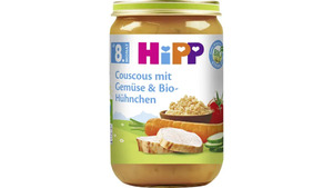 HiPP Menüs ab 8.Monat - Couscous mit Gemüse und Bio-Hühnchen