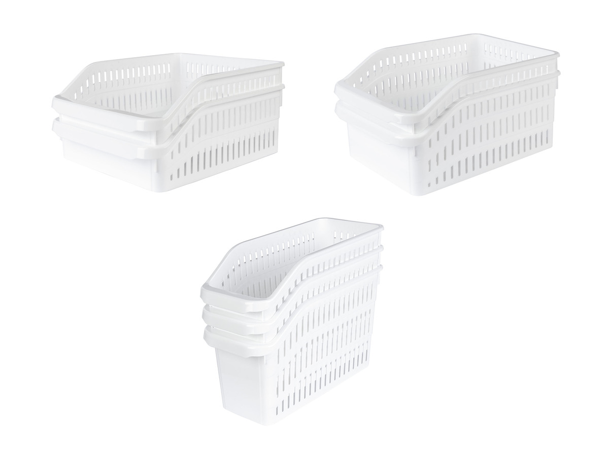 Bild 1 von ERNESTO® Küchenschrankkörbe, stapelbar, mit Griffleiste