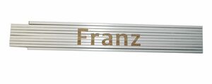 Heka Werkzeuge GmbH Meterstab weiß Franz