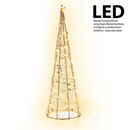 Bild 3 von AMARE LED Pyramide 40 cm Draht gold