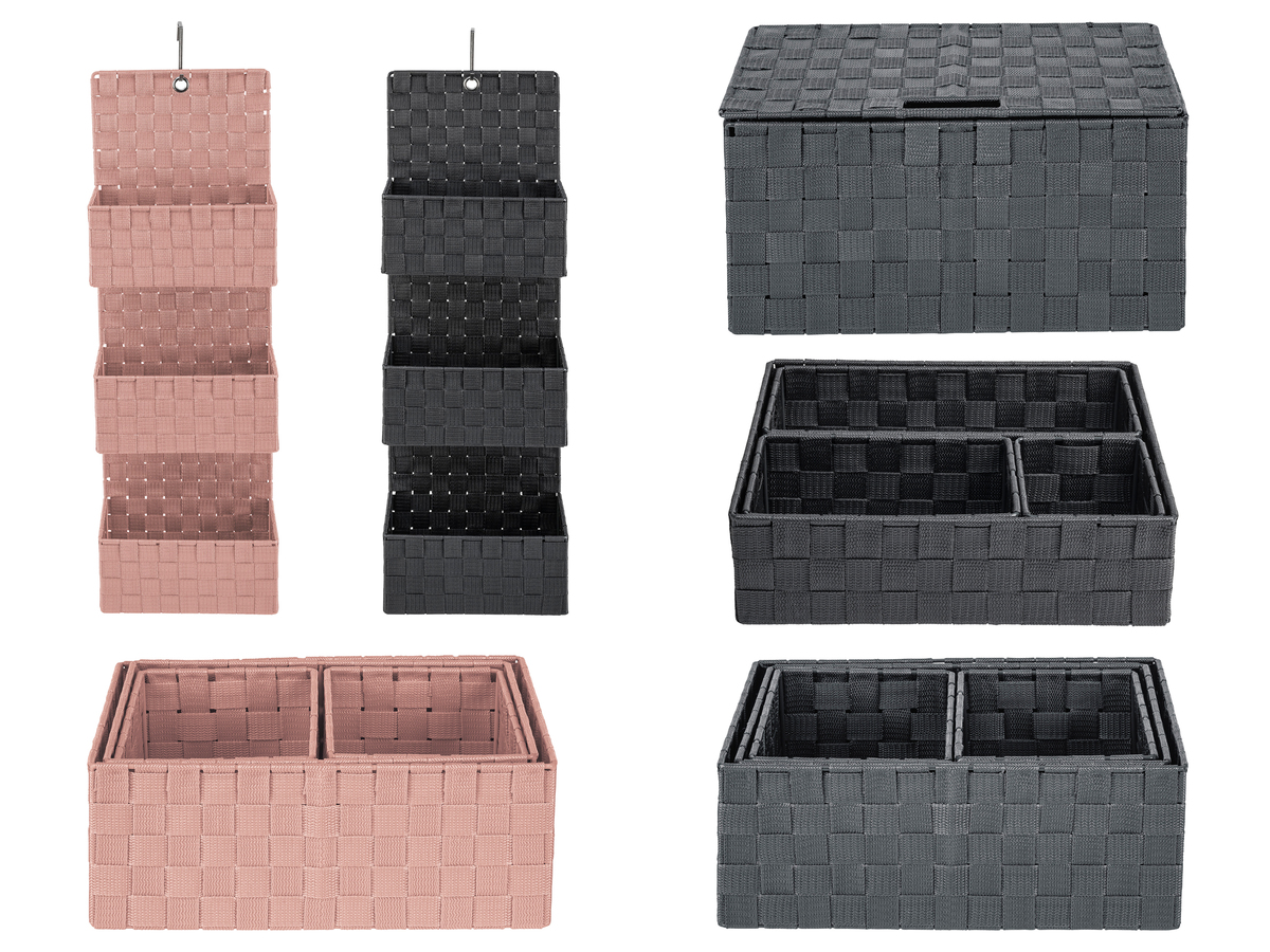 Bild 1 von LIVARNO home Hängeregal / Aufbewahrungskörbe, stabiler Innenrahmen