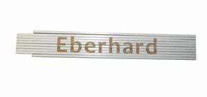 Heka Werkzeuge GmbH Meterstab weiß Eberhard