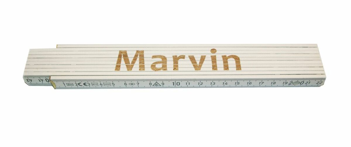 Bild 1 von Heka Werkzeuge GmbH Meterstab weiß Marvin