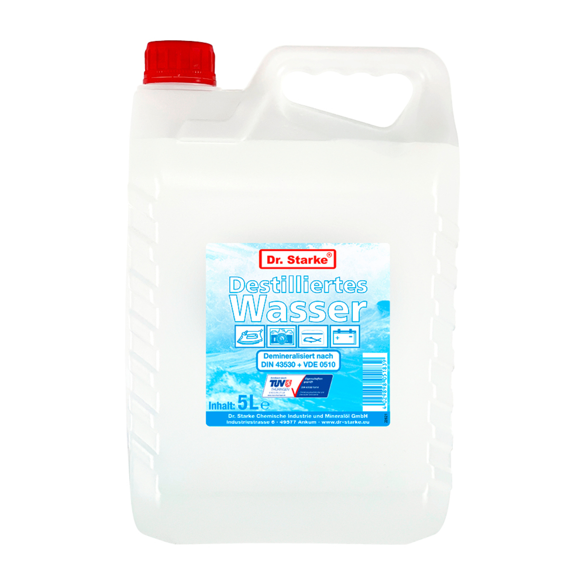 Bild 1 von Destilliertes Wasser 5 Liter