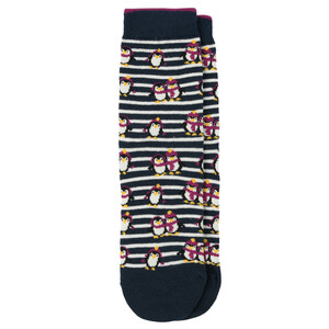 1 Paar Damen Socken mit Pinguinen