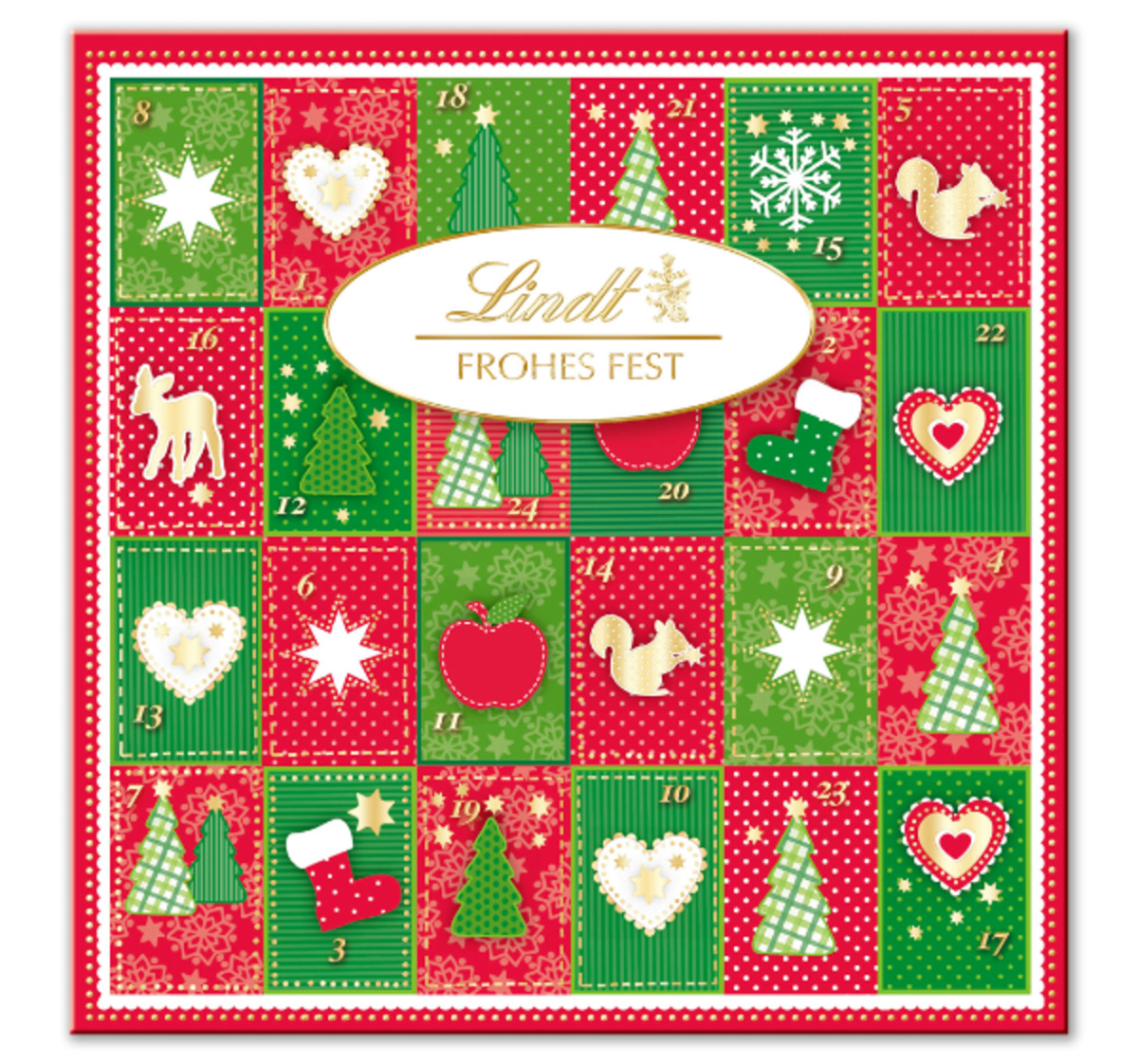 Bild 1 von LINDT Frohes Fest Adventskalender*