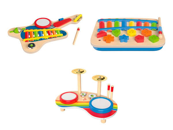 Bild 1 von Playtive 6-in-1 Gitarre / Xylophon-Piano / Trommeltisch