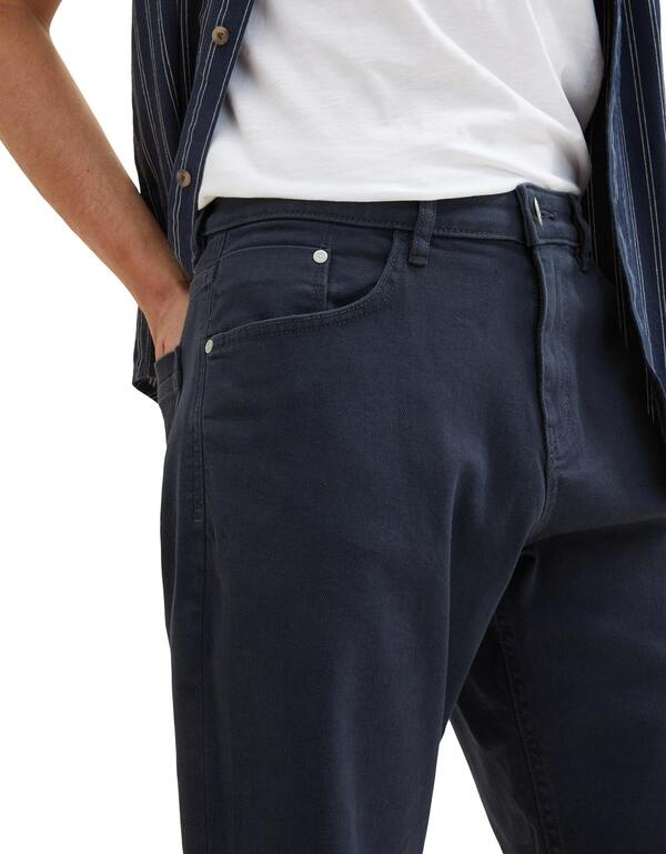 TOM TAILOR Josh Regular Slim Jeans Uomo - Denim Elasticizzato, Vestibilità Slim, Sostenibile
