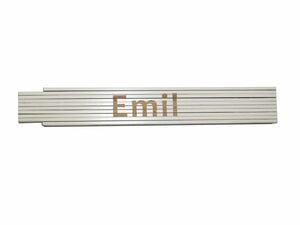 Heka Werkzeuge GmbH Meterstab weiß Emil