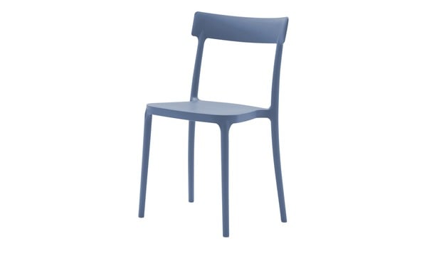 Bild 1 von Connubia Stuhl  stapelbar Argo blau Maße (cm): B: 48 H: 82 T: 47 Stühle