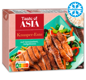 TASTE OF ASIA Knusper-Ente auf Gemüsebett*