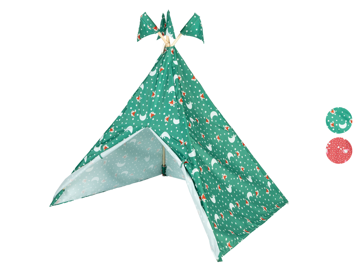 Bild 1 von lupilu® Holz Spielzelt Tipi, mit Baumwolle