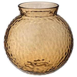 KONSTFULL  Vase, gemustert/braun