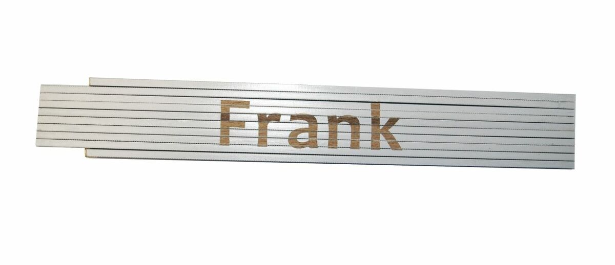 Bild 1 von Heka Werkzeuge GmbH Meterstab weiß Frank