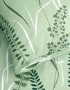 Bild 4 von Bettwäsche 2-teilig floral grün gemustert-Renforcé