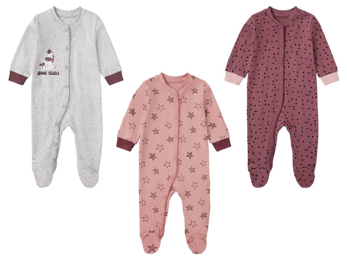 Bild 1 von lupilu® Baby Schlafoverall aus reiner Bio-Baumwolle