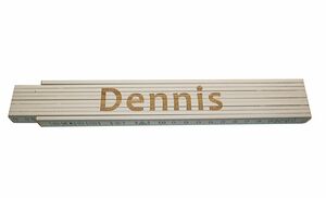 Heka Werkzeuge GmbH Meterstab weiß Dennis
