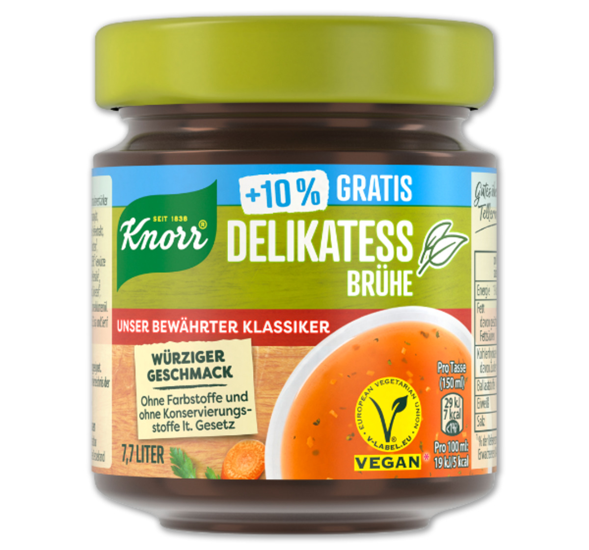 Bild 1 von KNORR Delikatess Brühe*