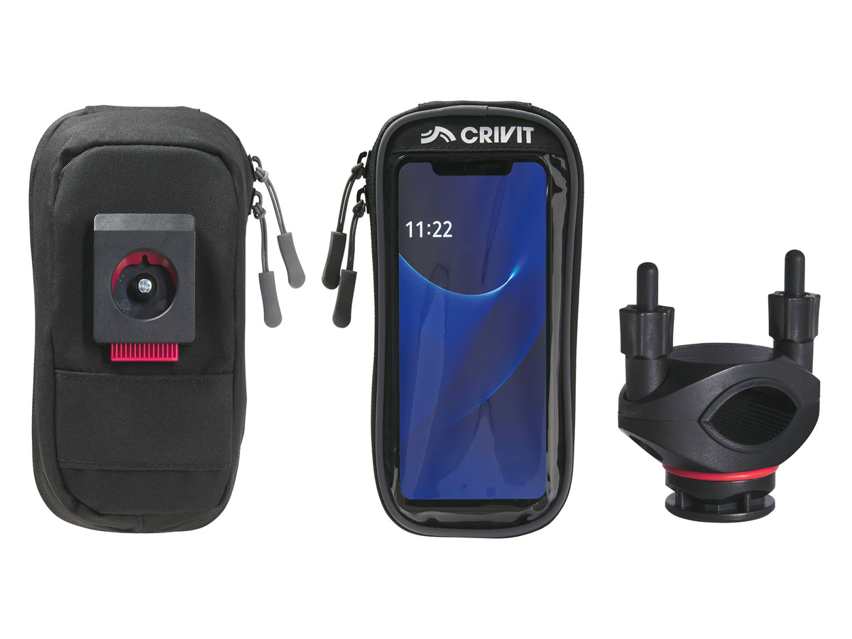 Bild 1 von CRIVIT Fahrrad-Handytasche, mit Halterung