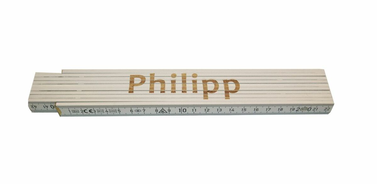 Bild 1 von Heka Werkzeuge GmbH Meterstab weiß Philipp
