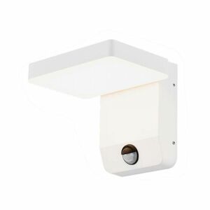 V-TAC 17W LED Wandlicht mit Sensor Weiß Quadrat 3000K IP65