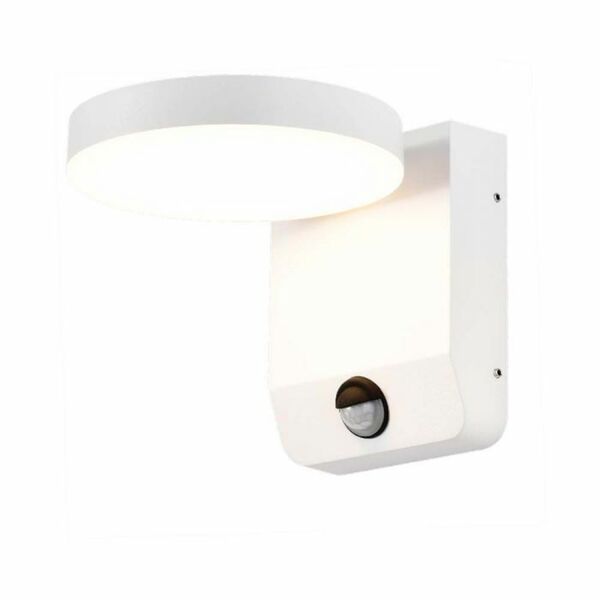 Bild 1 von V-TAC 17W LED Wand Licht mit Sensor Weiß Rund 3000K IP65