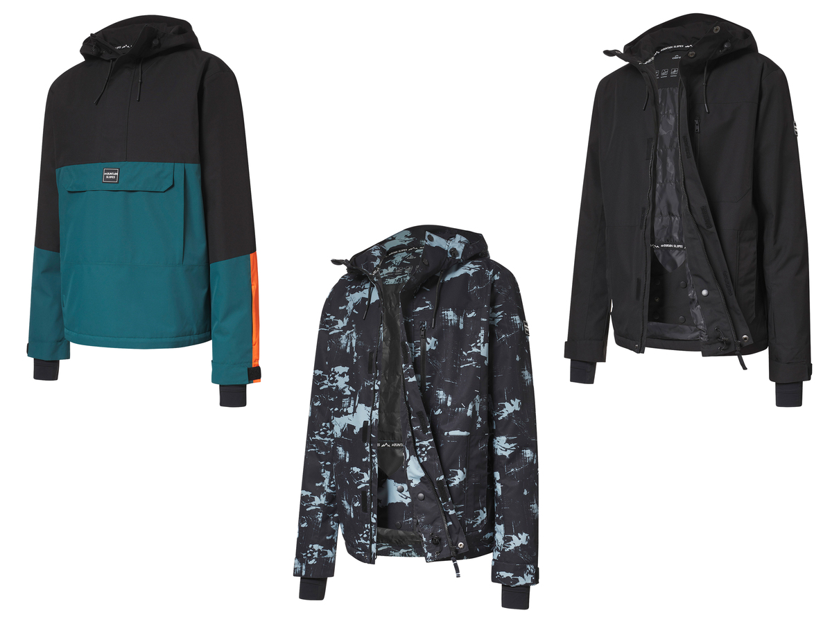 Bild 1 von CRIVIT Herren Freeride-Jacke, wasserabweisendes Obermaterial