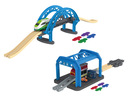 Bild 1 von Playtive Holz Eisenbahn Werkstatt / Brücke, mit Farbtechnologie