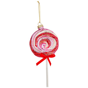 Baumschmuck Lolli mit Glitzer