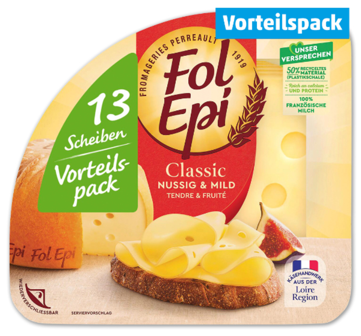 Bild 1 von FOL EPI Käsescheiben*