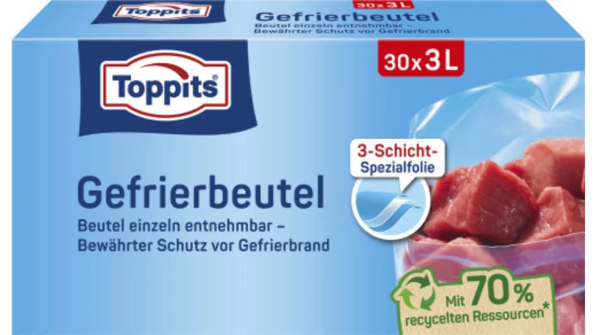 Bild 1 von Toppits Gefrierbeutel 3L