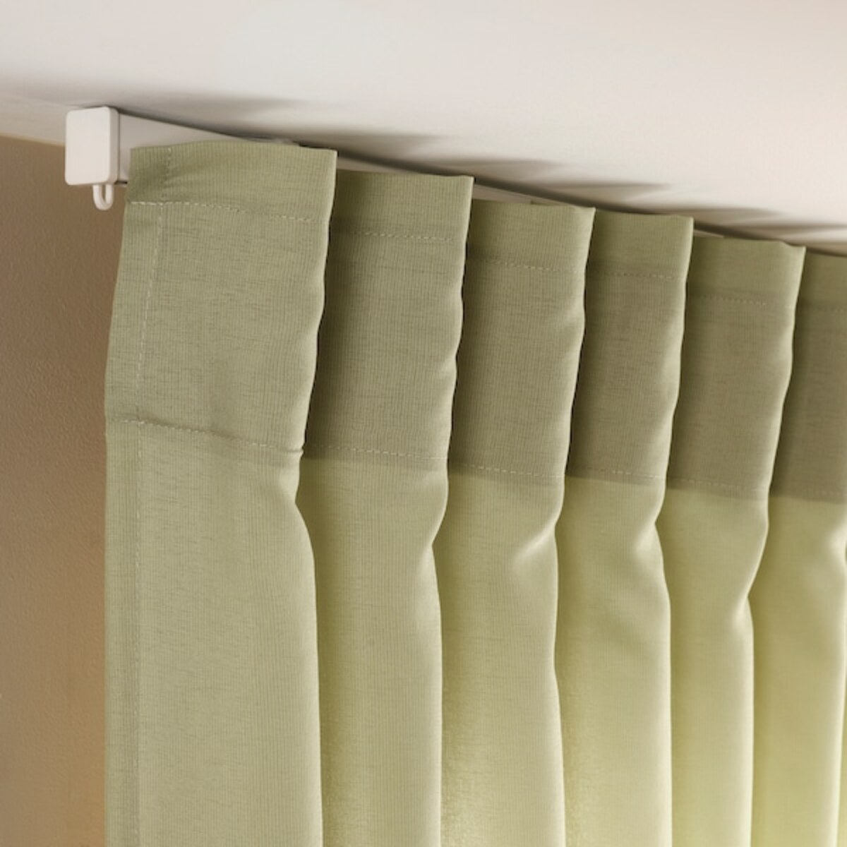 Bild 3 von ROSENROBINIA  Gardinenstore/Paar, hell olivgrün