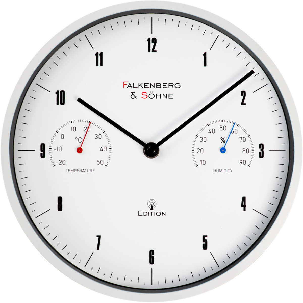 Bild 1 von FALKENBERG SÖHNE Moderne Wanduhr rund 25cm