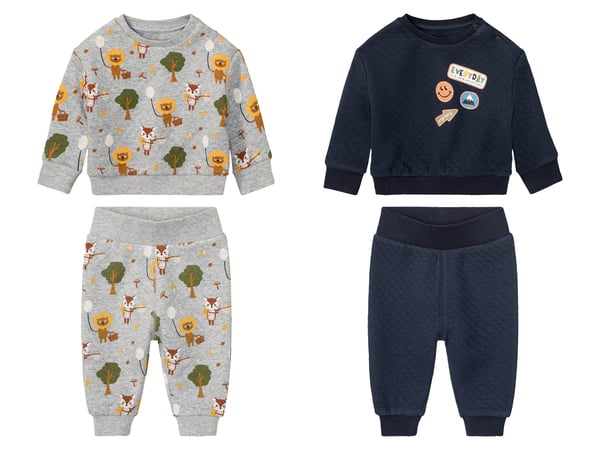 Bild 1 von lupilu® Baby Jogginganzug mit hohem Bio-Baumwollanteil