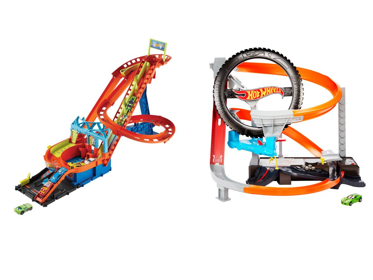 Bild 1 von Hot Wheels Spielset Achterbahn / Reifenshop