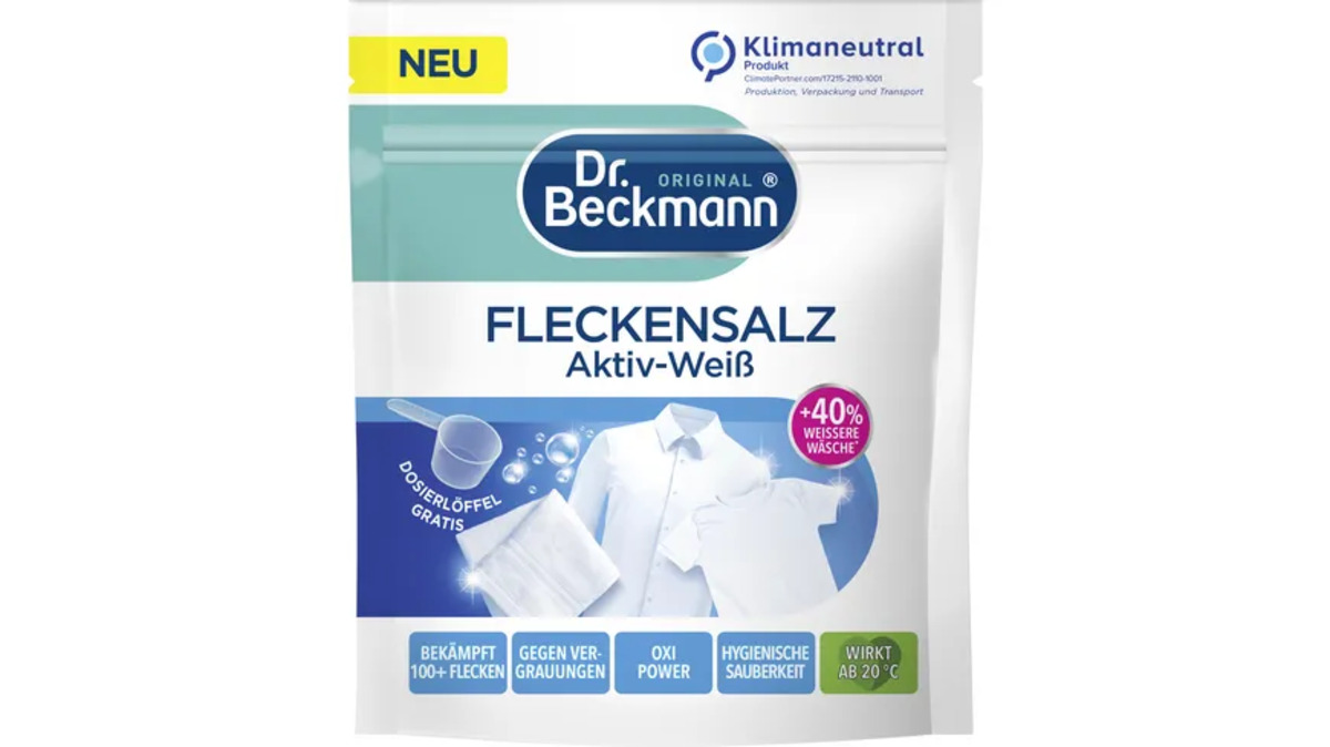 Bild 1 von Dr. Beckmann Fleckensalz Aktiv-Weiß