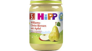 HiPP Früchte - Williams-Christ-Birnen mit Apfel