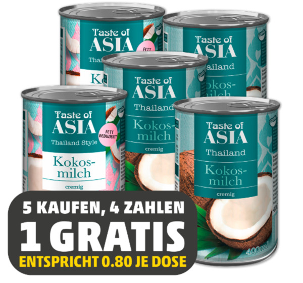 Bild 1 von TASTE OF ASIA Kokosmilch*