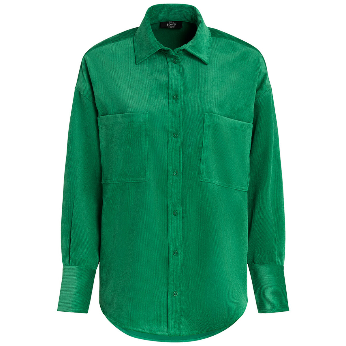 Bild 1 von Damen Cordbluse mit Brusttaschen