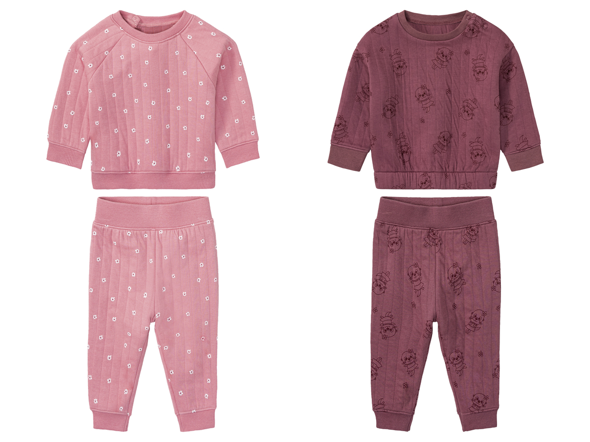 Bild 1 von lupilu® Baby Jogginganzug, 2-teilig, mit hohem Bio-Baumwollanteil