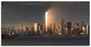 Artland Glasbild "New York Skyline I", Amerika, (1 St.), in verschiedenen Größen