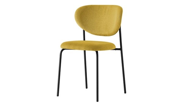 Bild 1 von Connubia Polsterstuhl  Cozy gelb Maße (cm): B: 50 H: 80,5 T: 54 Stühle